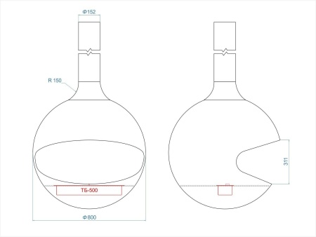 Биокамин подвесной СФЕРА 800 по цене 205 000 руб.