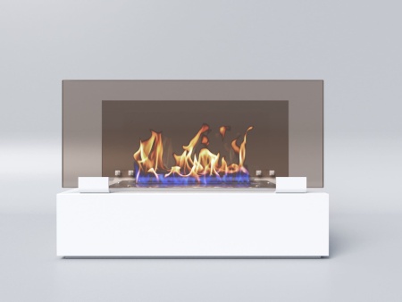 Биокамин "Русский огонь" Фаворит белый по цене 12 800 руб.