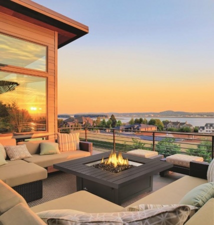 Стол-камин газовый NapoLEOn Victorian 107х107 см Стол-камин газовый NapoLEOn Victorian 107х107 см