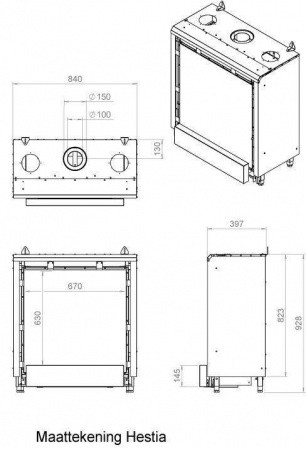 Газовый камин Faber Hestia Газовый камин Faber Hestia