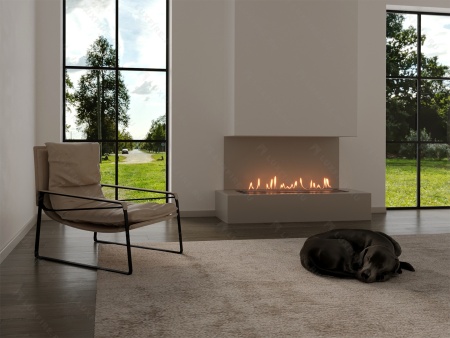 Автоматический биокамин Lux Fire Smart Flame 1100 RC по цене 366 850 руб.